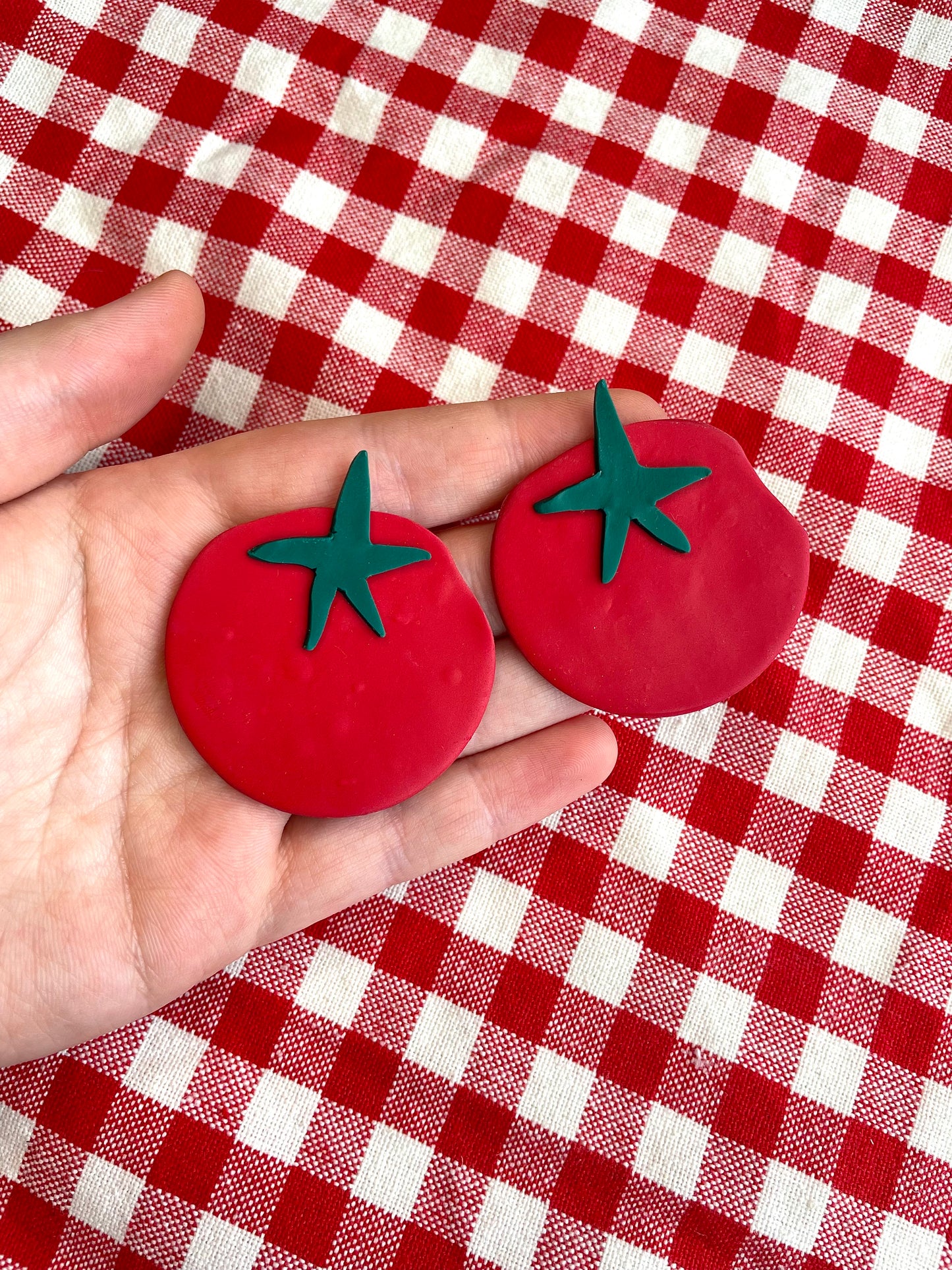 Big Tomato Stud Earrings