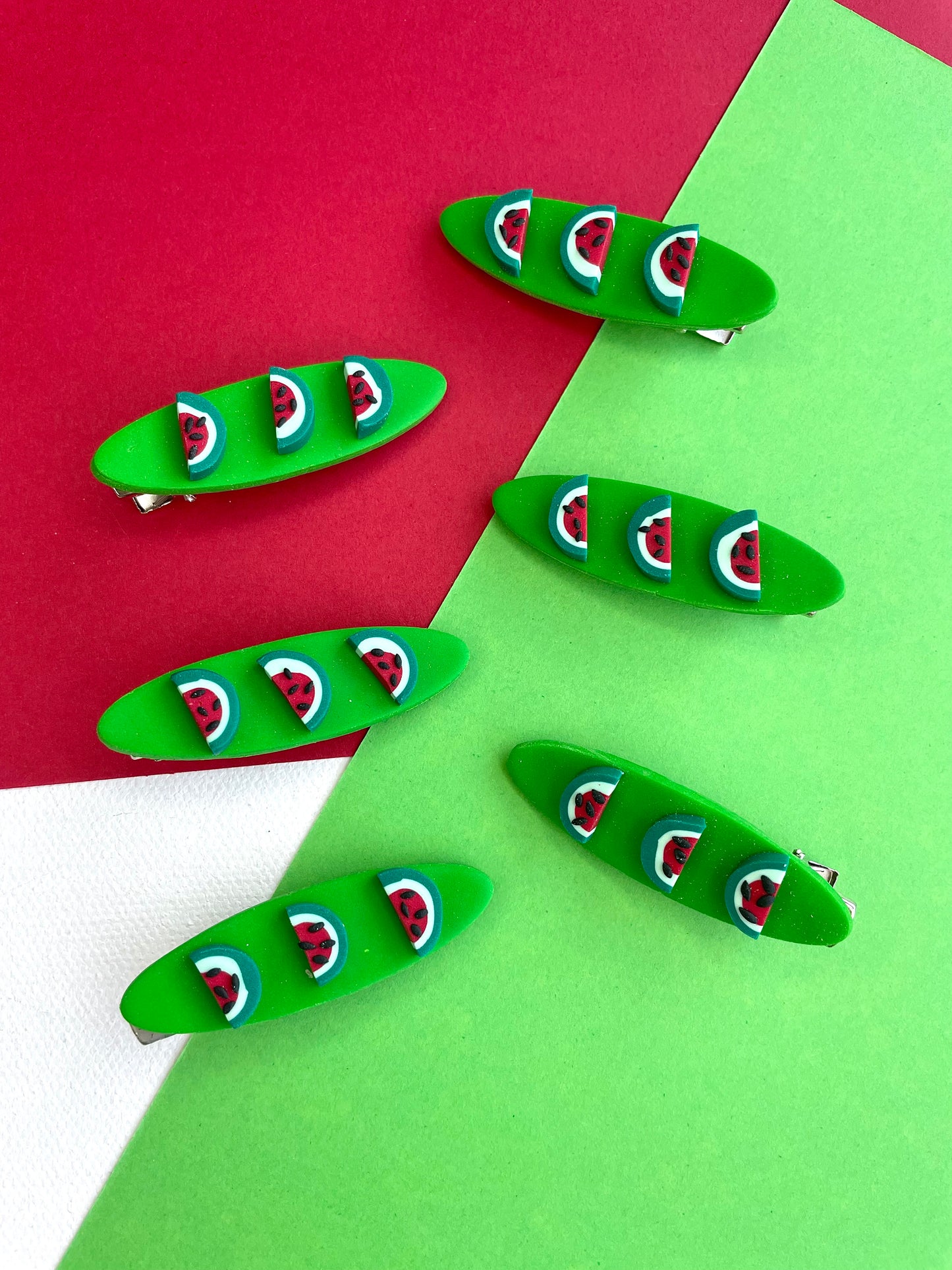 GAZA FUNDRAISER Watermelon Hair Clip