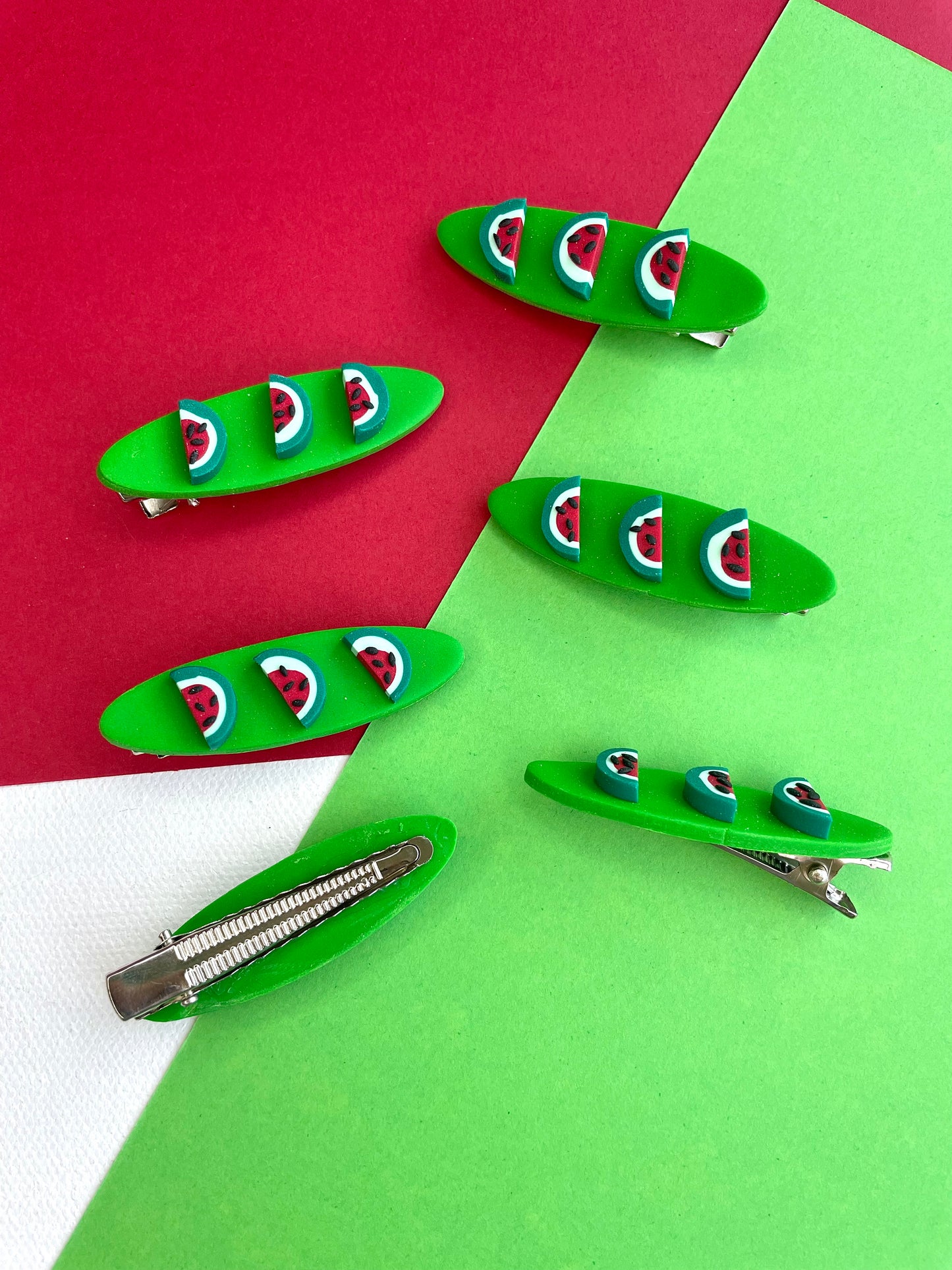 GAZA FUNDRAISER Watermelon Hair Clip