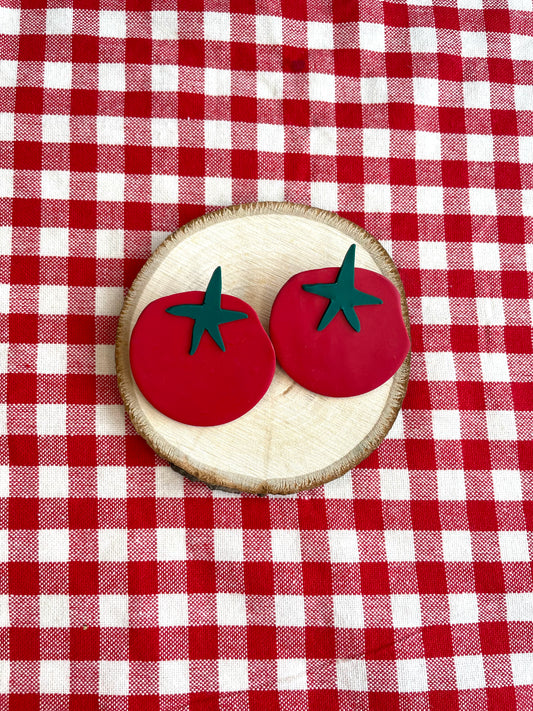 Big Tomato Stud Earrings